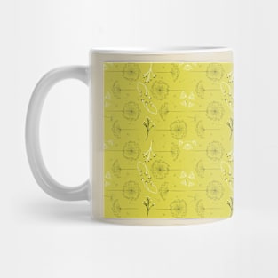 Wild Grass Pattern Mug